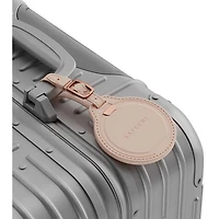 Dispositif de repérage de valise Bluetooth en cuir végétalien FindAll de Satechi - Rose du désert