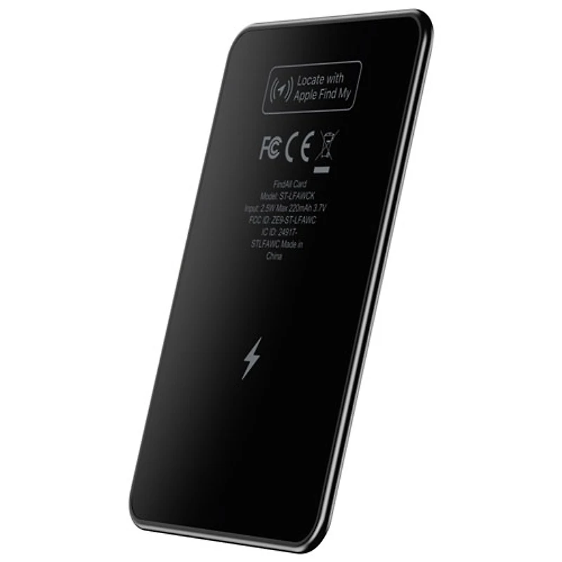 Dispositif de repérage de portefeuille FindAll avec Localiser d'Apple et chargement Qi de Satechi