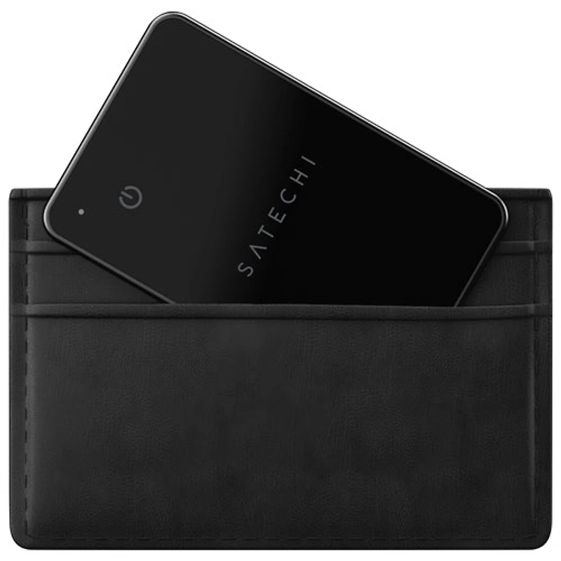 Dispositif de repérage de portefeuille FindAll avec Localiser d'Apple et chargement Qi de Satechi
