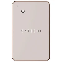 Satechi FindAll Wallet Tracker with Apple find my & Qi Charging - Desert Rose