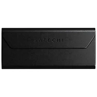 tui à lunettes de repérage en cuir végétalien avec chargement Qi FindAll de Satechi