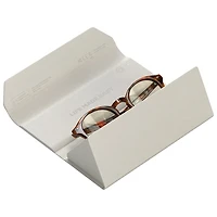 tui à lunettes de repérage en cuir végétalien avec chargement Qi FindAll de Satechi