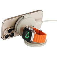 Chargeur sans fil 3-en-1 Qi2 15 W OntheGo de Satechi