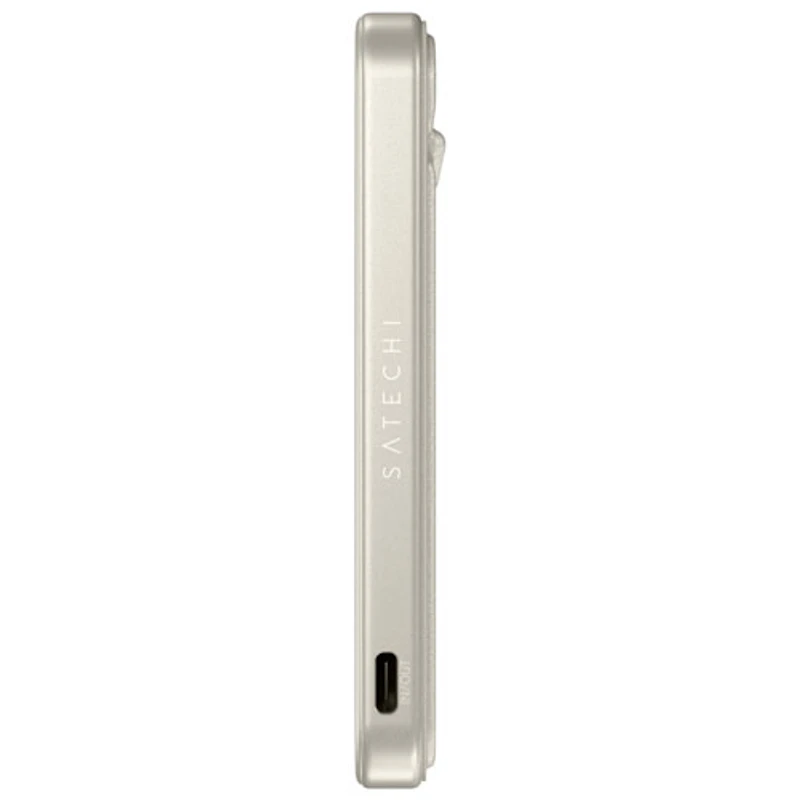 Satechi OntheGo 5000 mAh 15W USB-C Qi2 Wireless Power Bank - Sand