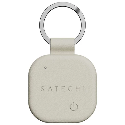 Porte-clés de repérage en cuir végétalien FindAll de Satechi - Sable