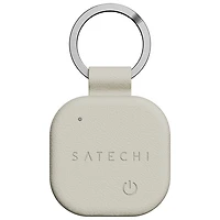 Porte-clés de repérage en cuir végétalien FindAll de Satechi - Sable