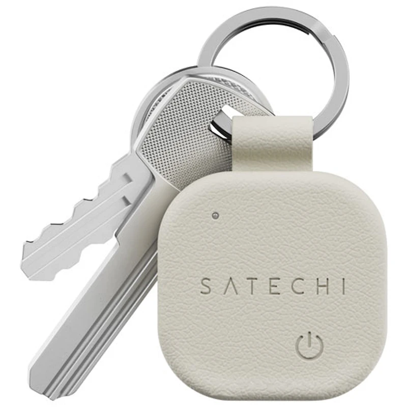 Satechi FindAll Vegan-Leather Keychain Tracker - Sand