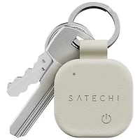 Satechi FindAll Vegan-Leather Keychain Tracker - Sand