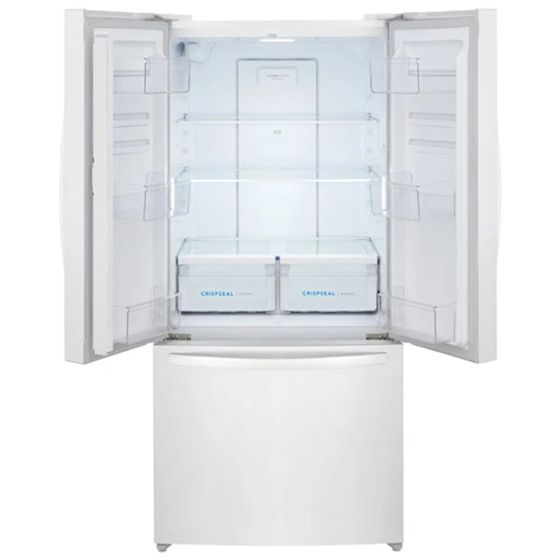 Réfrigérateur à 2 portes 17,6 pi³ 32 po de Frigidaire (FRFG1723AW) - Blanc