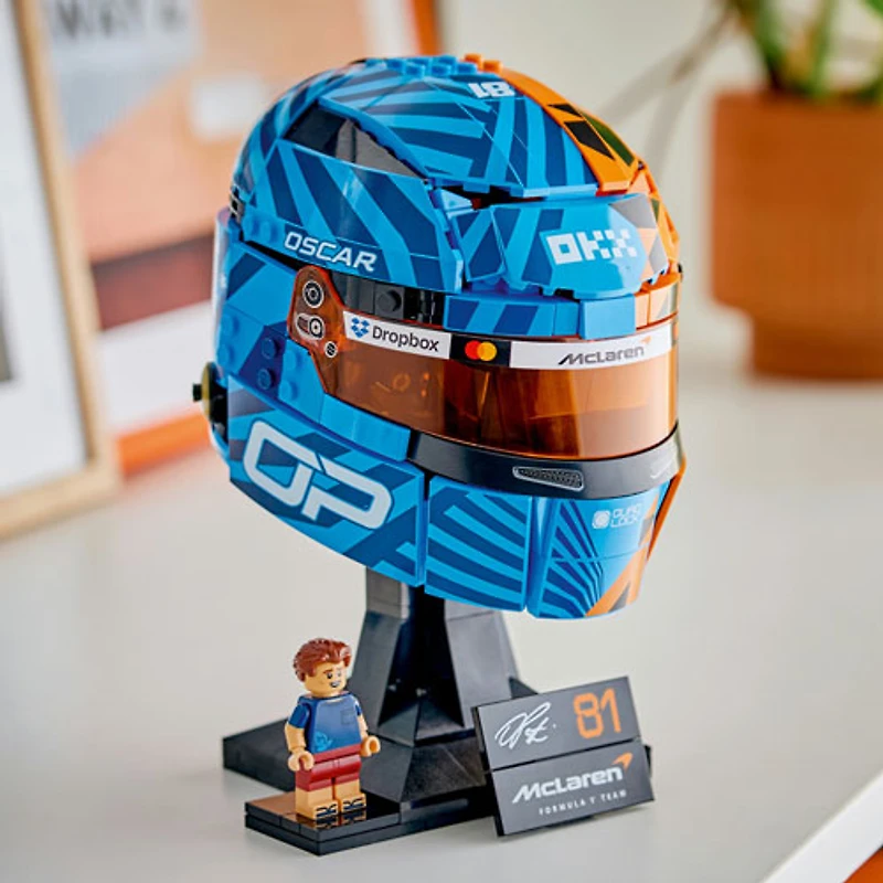 LEGO Editions : Le casque McLaren Mastercard F1 Team d'Oscar Piastri - 793 pièces (43017)