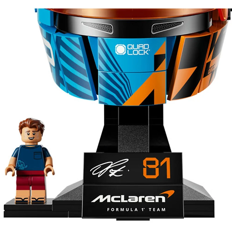 LEGO Editions : Le casque McLaren Mastercard F1 Team d'Oscar Piastri - 793 pièces (43017)
