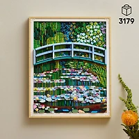 LEGO Art : Claude Monet - Le bassin aux nymphéas, harmonie verte (31220)