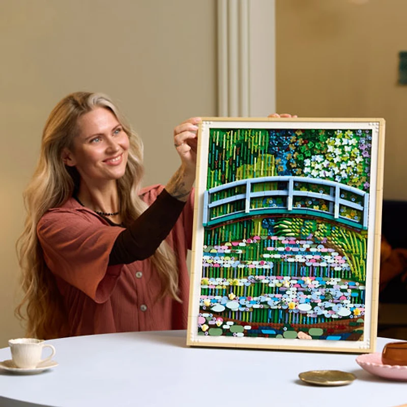 LEGO Art : Claude Monet - Le bassin aux nymphéas, harmonie verte (31220)