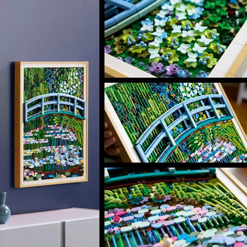 LEGO Art : Claude Monet - Le bassin aux nymphéas, harmonie verte (31220)