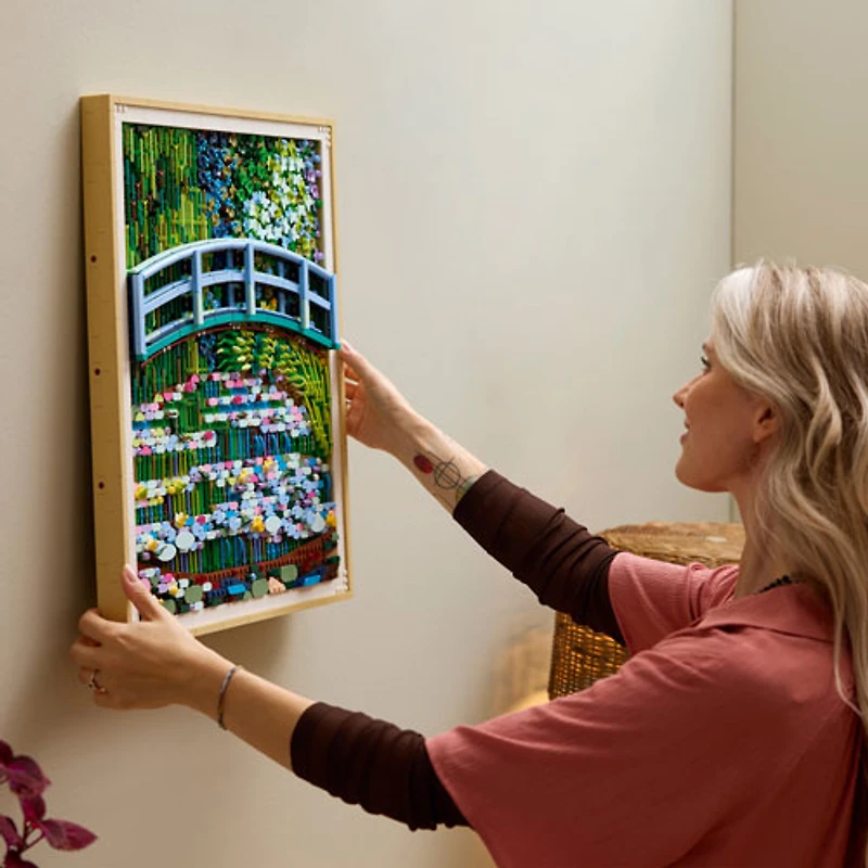 LEGO Art : Claude Monet - Le bassin aux nymphéas, harmonie verte (31220)