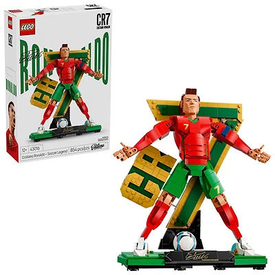 LEGO Editions : Cristiano Ronaldo - La légende du soccer - 854 pièces (43016)