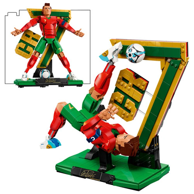 LEGO Editions : Cristiano Ronaldo - La légende du soccer - 854 pièces (43016)