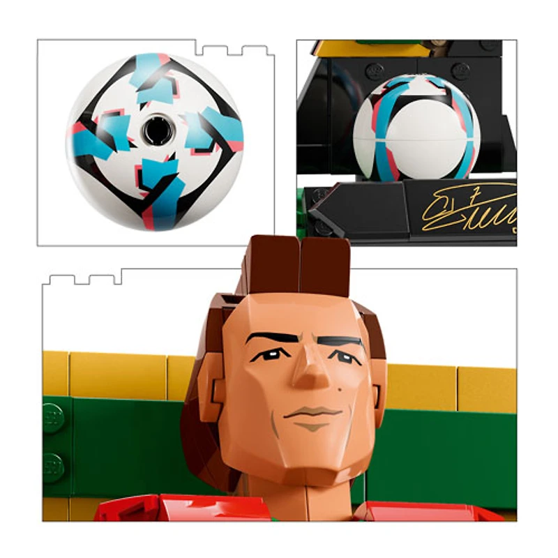 LEGO Editions : Cristiano Ronaldo - La légende du soccer - 854 pièces (43016)