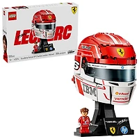 LEGO Editions : Le casque Scuderia Ferrari HP de Charles Leclerc - 886 pièces (43014)
