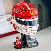 LEGO Editions : Le casque Scuderia Ferrari HP de Charles Leclerc - 886 pièces (43014)