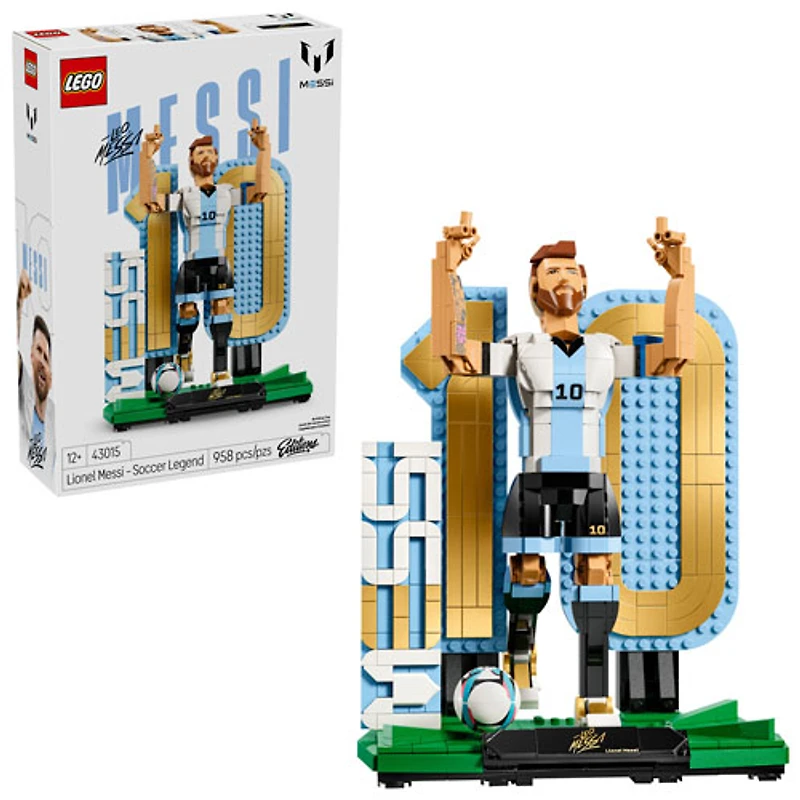 LEGO Editions : Lionel Messi - La légende du soccer - 958 pièces (43015)