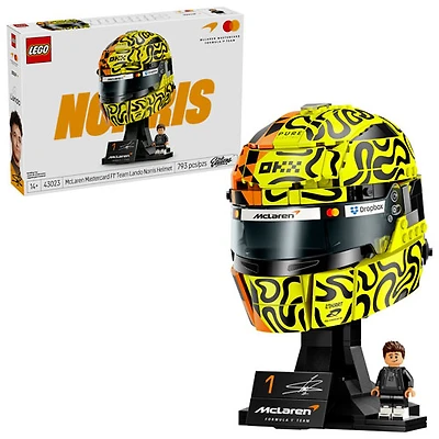 LEGO Editions : Le casque McLaren Mastercard F1 Team de Lando Norris - 793 pièces (43023)
