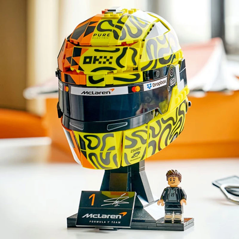 LEGO Editions : Le casque McLaren Mastercard F1 Team de Lando Norris - 793 pièces (43023)