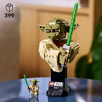 LEGO Star Wars: Le buste de Yoda - 399 pièces (75438)
