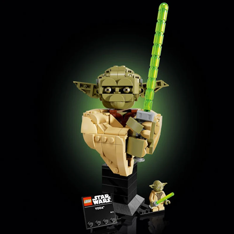 LEGO Star Wars: Le buste de Yoda - 399 pièces (75438)