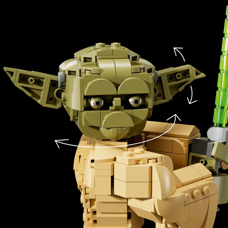 LEGO Star Wars: Le buste de Yoda - 399 pièces (75438)
