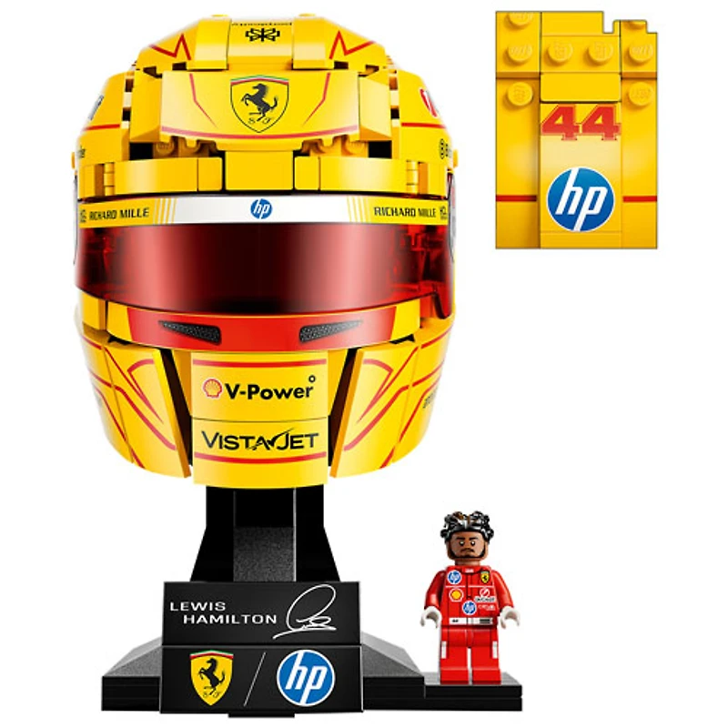 LEGO Editions: Scuderia Ferrari HP Lewis Hamilton Helmet - 884 Pieces (43022)
