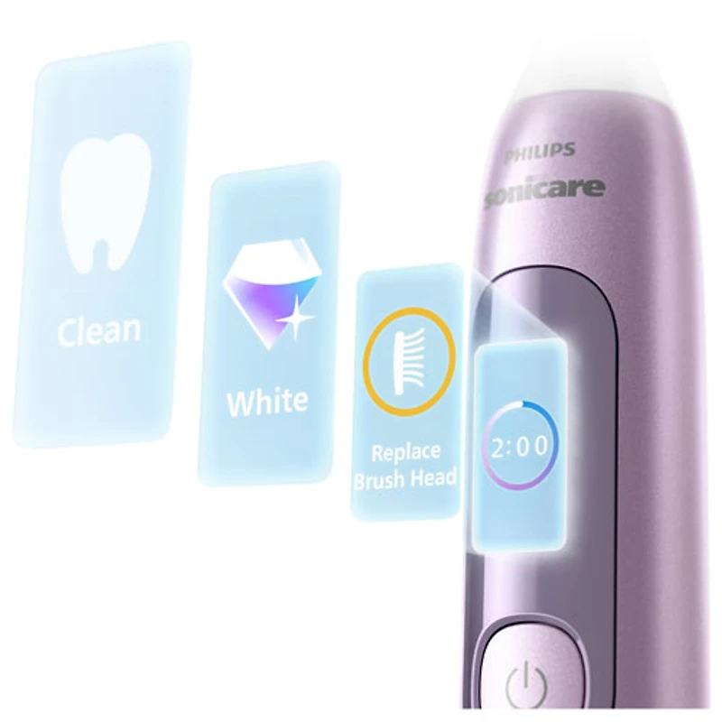 Brosse à dents électrique Sonicare Brilliant Clean de Philips (HX3792/22) - Rose
