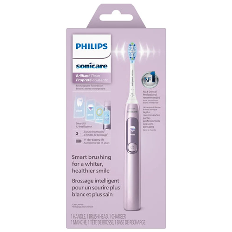 Brosse à dents électrique Sonicare Brilliant Clean de Philips (HX3792/22) - Rose