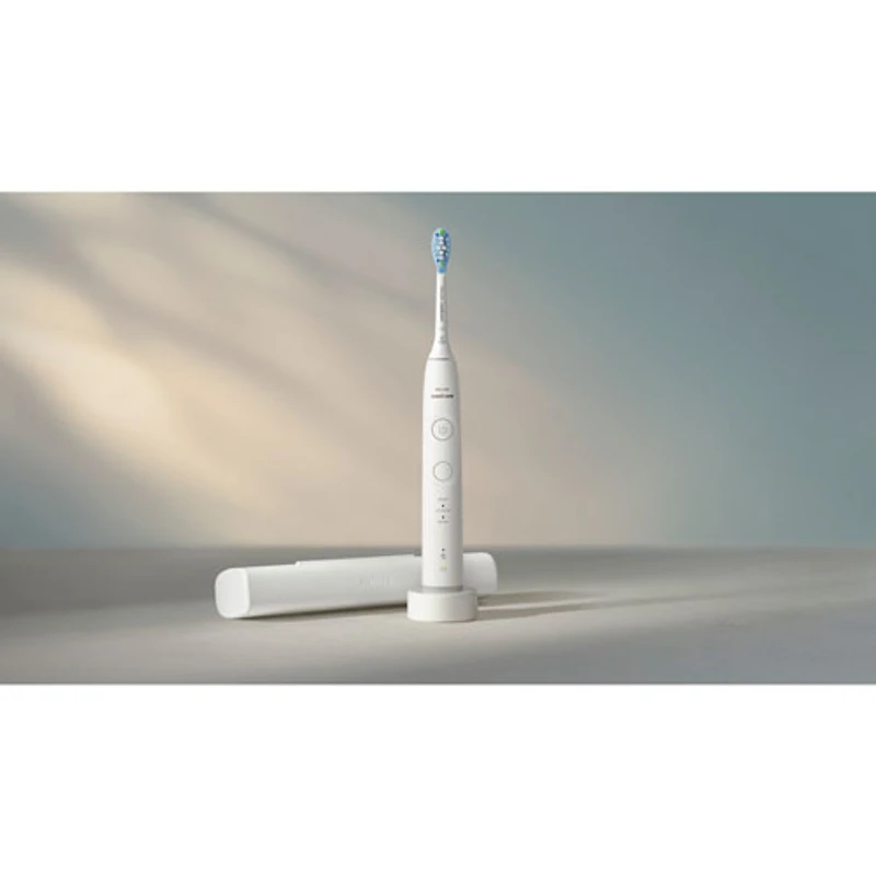 Brosse à dents rechargeable Sonicare série 6500 de Philips (HX7410/10) - Blanc