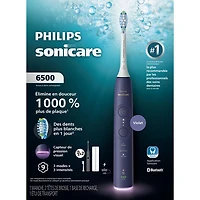 Brosse à dents rechargeable Sonicare Série 6500 de Philips (HX7417/05) - Violet