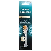 Tête de brosse à dents de rechange tout-en-un Sonicare A3 Premium de Philips (HX9092/77) - Paquet de 2