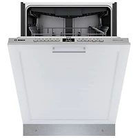 Bosch 300 Series 24" 46dB Built-In Dishwasher with Stainless Steel Tub & Third Rack (SHV53D73UC) - Panel Ready