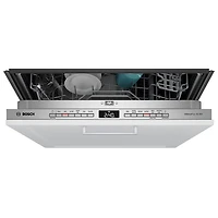 Bosch 300 Series 24" 46dB Built-In Dishwasher with Stainless Steel Tub & Third Rack (SHV53D73UC) - Panel Ready