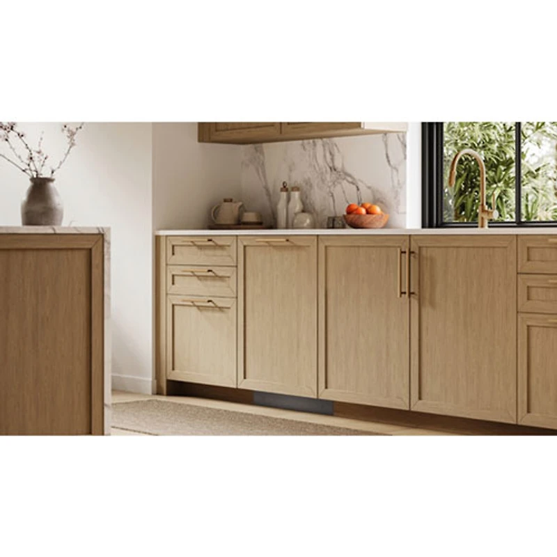 Bosch 300 Series 24" 46dB Built-In Dishwasher with Stainless Steel Tub & Third Rack (SHV53D73UC) - Panel Ready