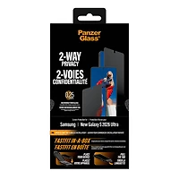 PanzerGlass UWF Privacy Screen Protector for Galaxy S26 Ultra - Black