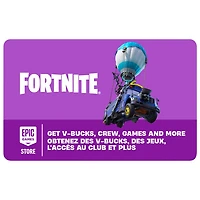 Carte-cadeau Fortnite - 50 $ - Téléchargement numérique