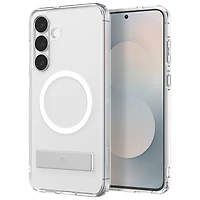 Spigen Slim Armor Essential S MagFit Fitted Hard Shell Case for Galaxy S25 FE - Clear White