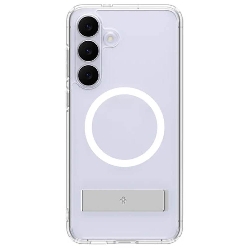 Spigen Slim Armor Essential S MagFit Fitted Hard Shell Case for Galaxy S25 FE - Clear White