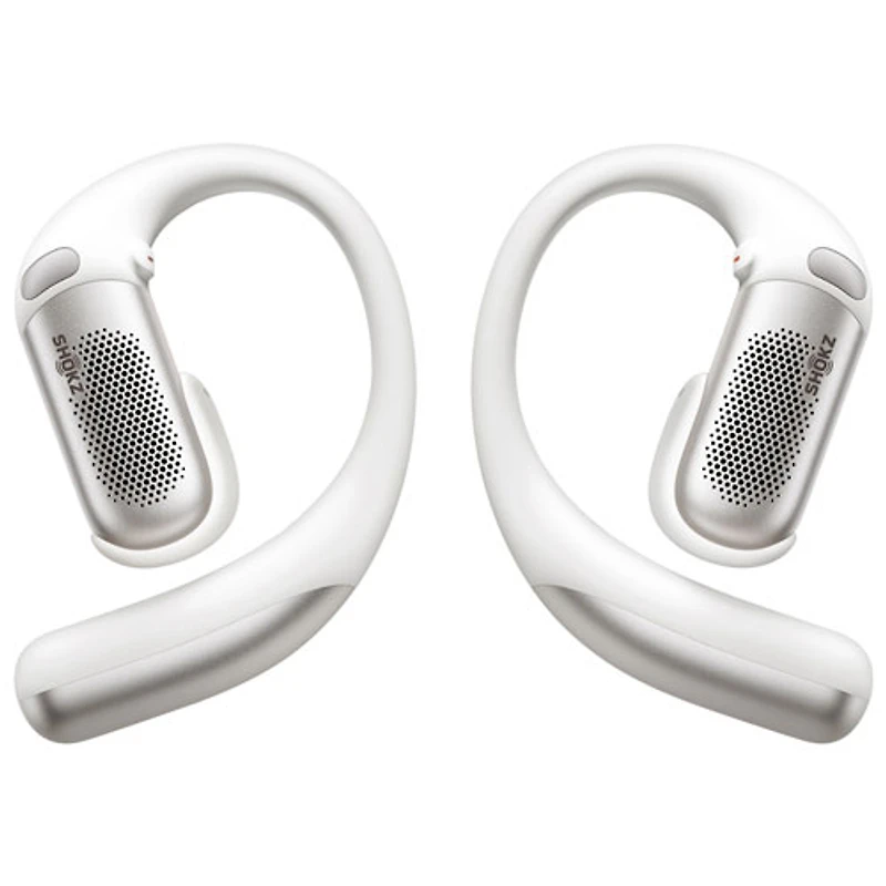 Écouteurs ouverts 100 % sans fil OpenFit Pro de Shokz - Blanc - Partenaire distributeur exclusif