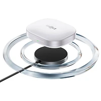 Écouteurs ouverts 100 % sans fil OpenFit Pro de Shokz - Blanc - Partenaire distributeur exclusif