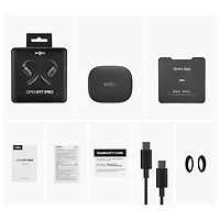 Écouteurs ouverts 100 % sans fil OpenFit Pro de Shokz - Blanc - Partenaire distributeur exclusif