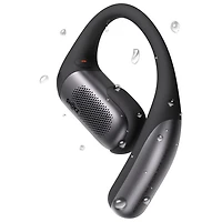 Écouteurs ouverts 100 % sans fil OpenFit Pro de Shokz - Noir - Partenaire distributeur exclusif