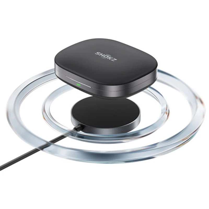 Écouteurs ouverts 100 % sans fil OpenFit Pro de Shokz - Noir - Partenaire distributeur exclusif