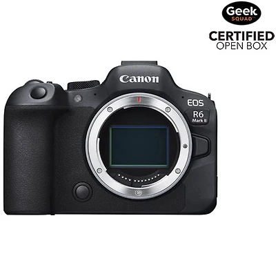Open Box - Canon EOS R6 Mark II Mirrorless Camera (Body Only)