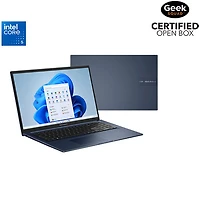 Boîte ouverte - Portable 17,3 po Vivobook d'ASUS - Bleu calme (Core 5 120U d'Intel/RAM 16 Go/SSD 1 To/Windows 11)